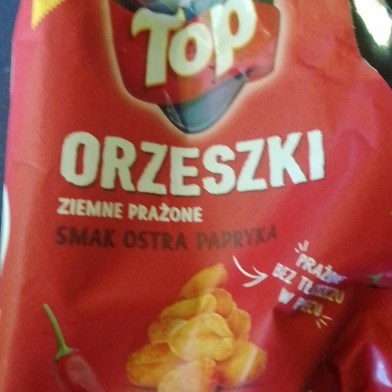 Zdjęcia - Orzeszki ziemne prażone smak ostrej papryki TOP