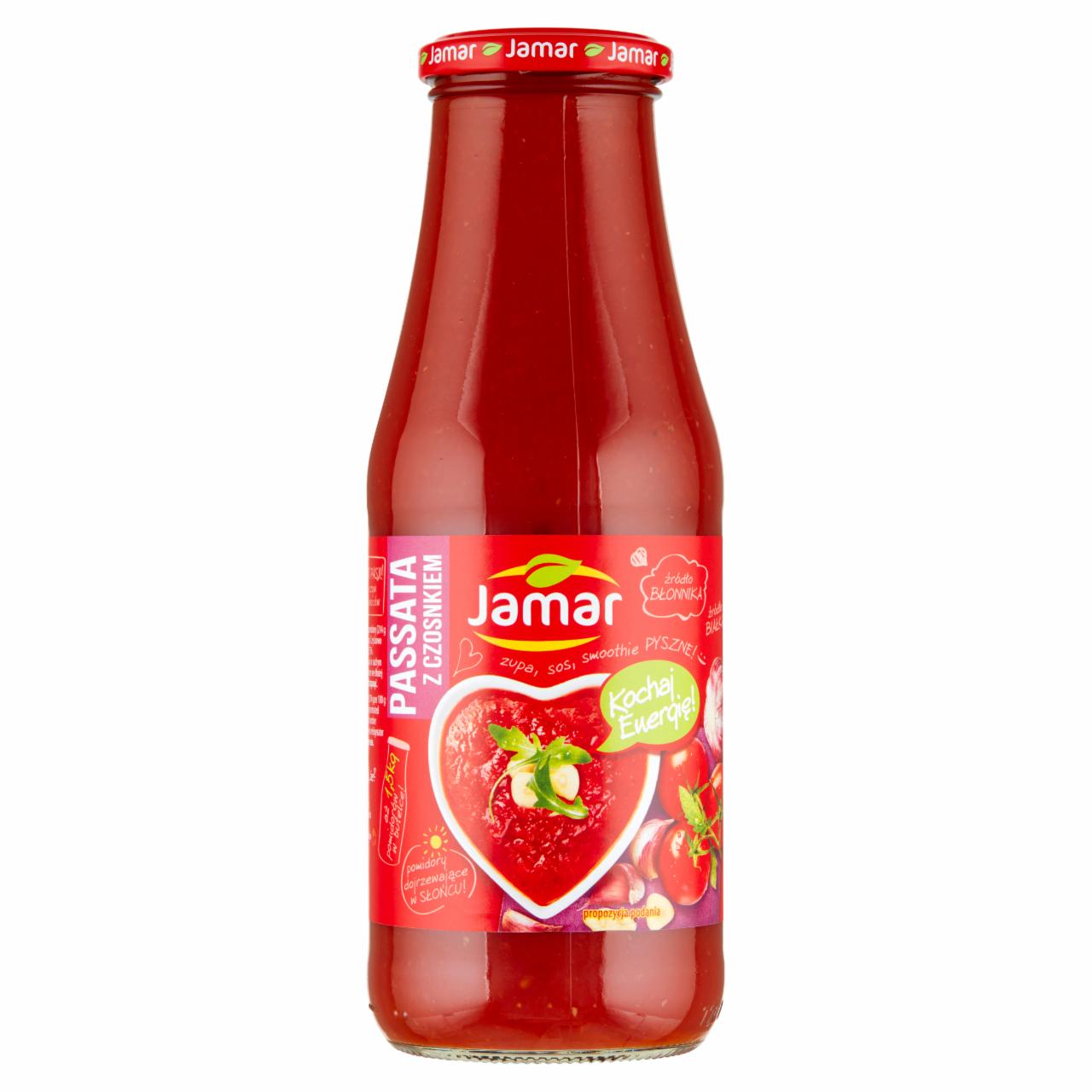 Zdjęcia - Jamar Passata z czosnkiem 700 g