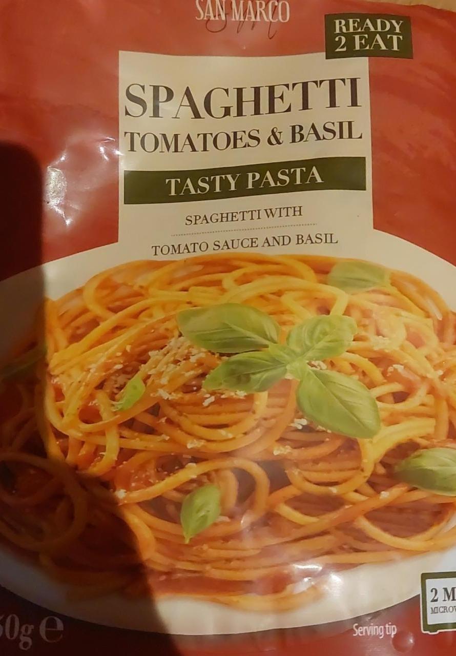 Zdjęcia - Spaghetti Tomatoes & Basil San Marco