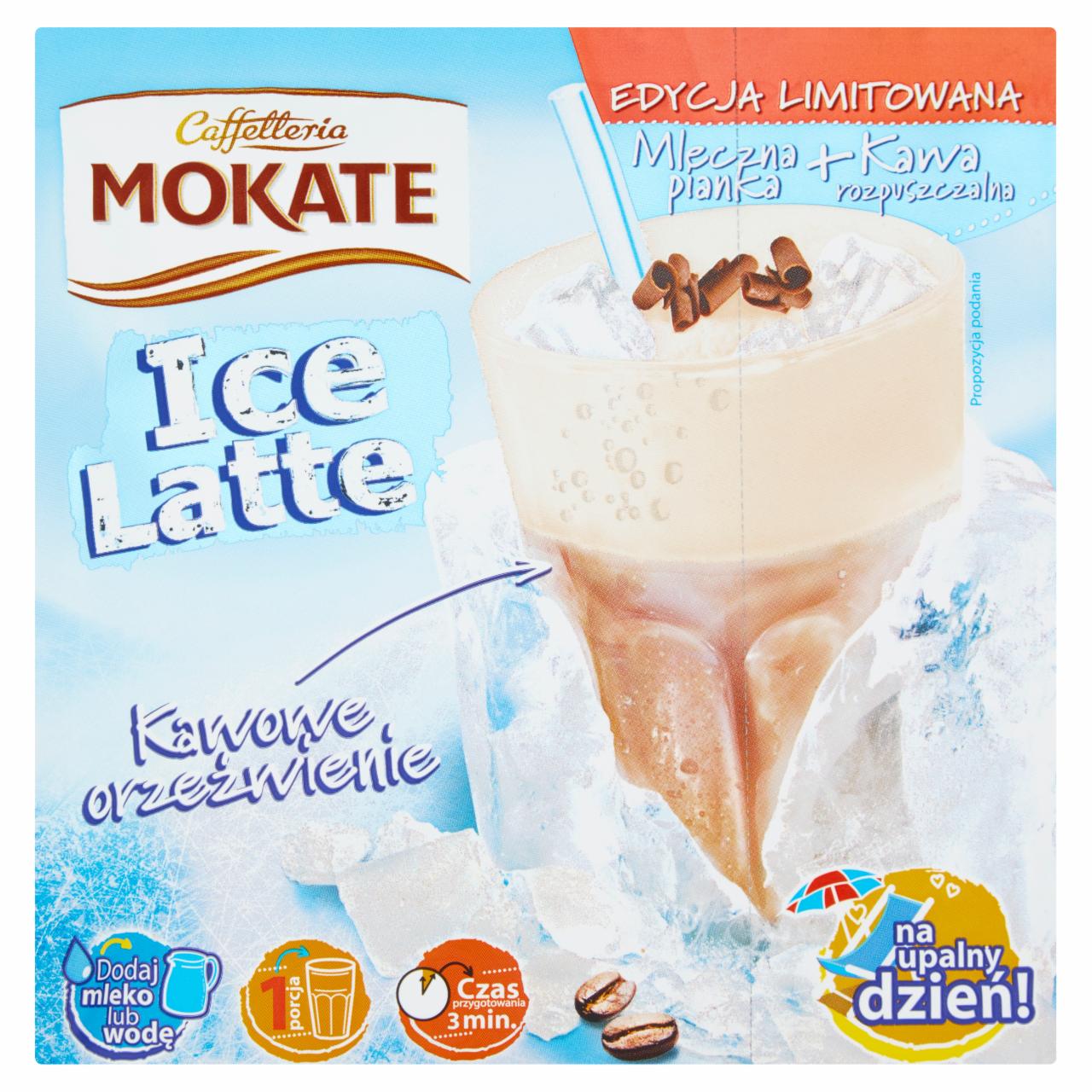 Zdjęcia - Ice Latte Mokate Caffetteria