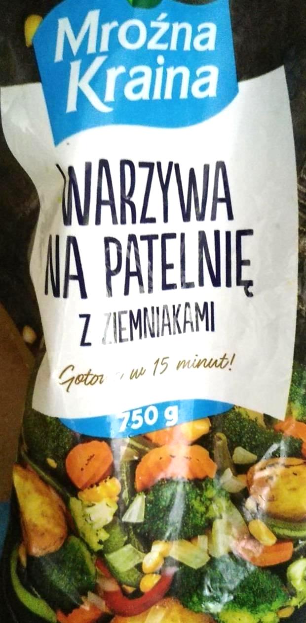 Zdjęcia - warzywa na patelnie z ziemiakami Mroźna Kraina