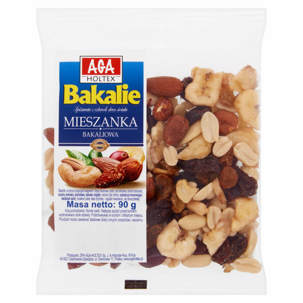 Zdjęcia - Bakalie Mieszanka bakaliowa 90 g