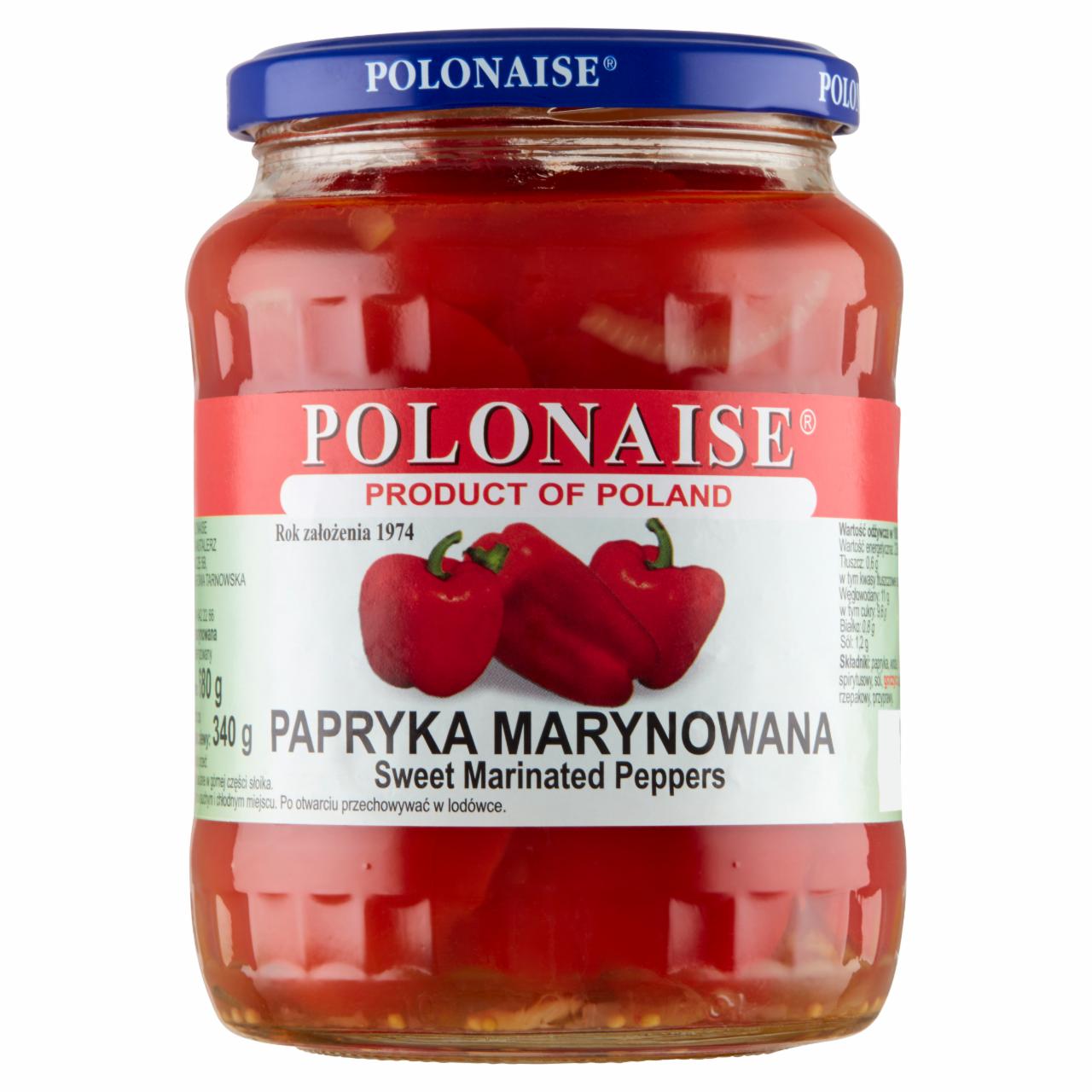 Zdjęcia - Polonaise Papryka marynowana 680 g