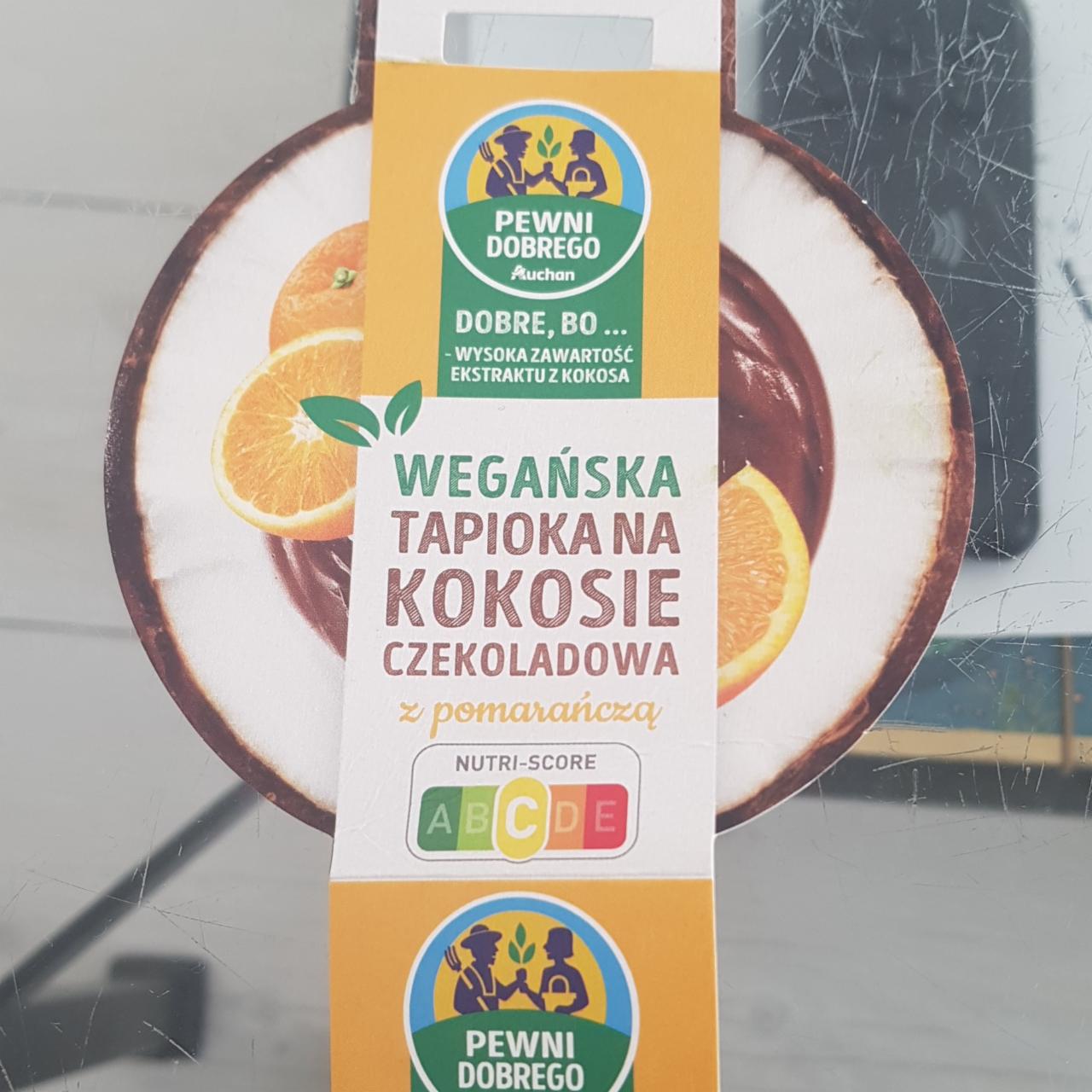 Zdjęcia - Wegańska tapioka na kokosie z pomarańczą Pewni dobrego