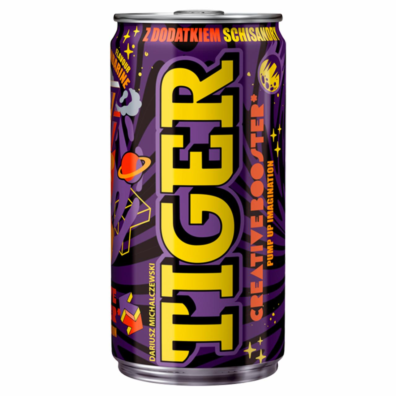 Zdjęcia - Tiger Creative Booster Gazowany owocowy napój energetyzujący o smaku mandarynki 150 ml