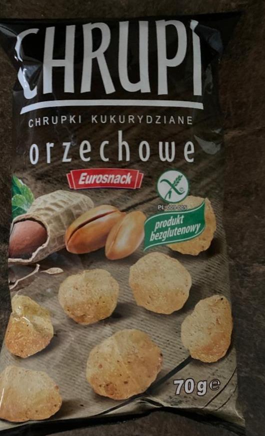 Zdjęcia - Chrupi chrupki kukurydziane orzechowe Eurosnack