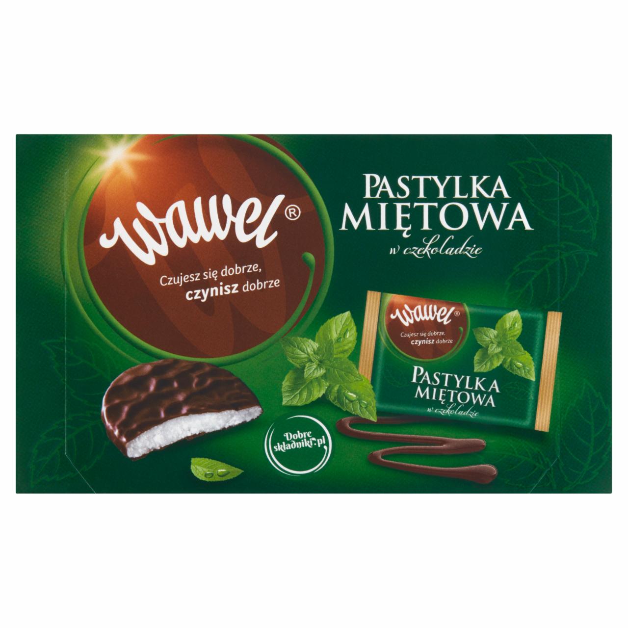 Zdjęcia - Wawel Pastylka miętowa w czekoladzie 210 g