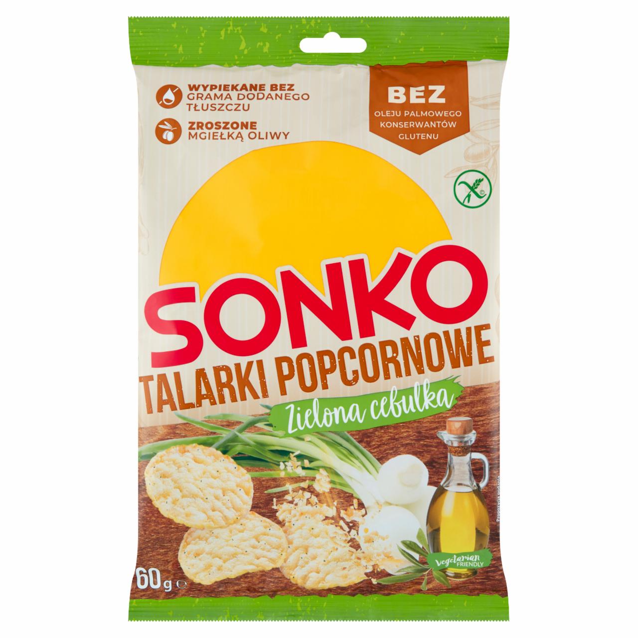 Zdjęcia - Sonko Talarki popcornowe zielona cebulka 60 g