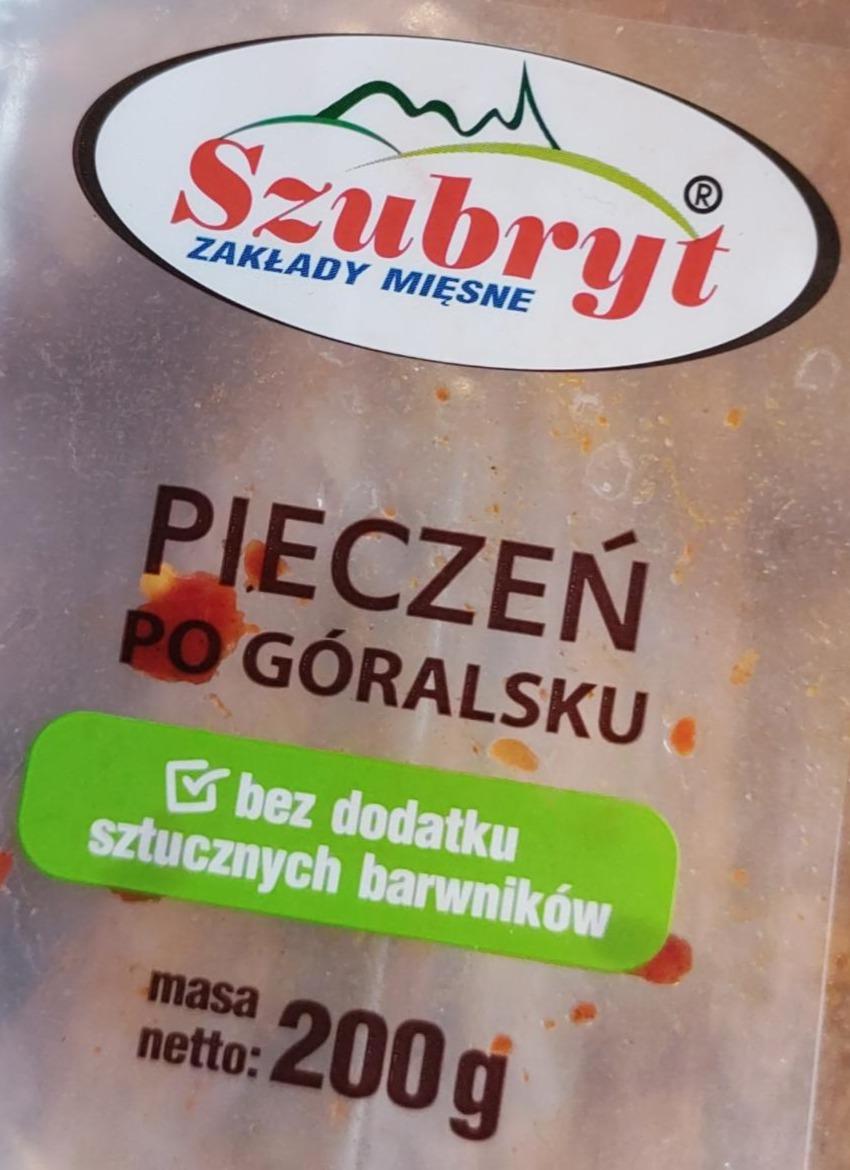 Zdjęcia - pieczeń po góralsku Szubryt zakłady mięsne