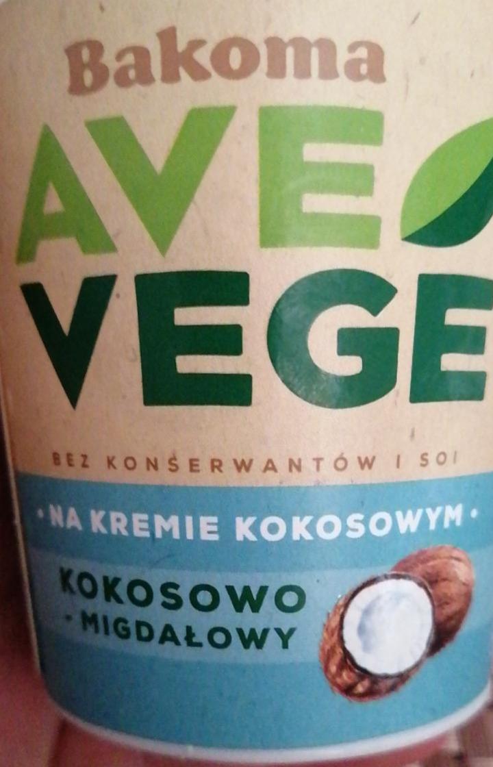 Zdjęcia - Ave Vege Deser na kremie kokosowym kokosowo-migdałowy Bakoma