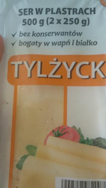 Zdjęcia - Mlekovita Gouda Ser w plastrach 250 g i Tylżycki Ser w plastrach 250 g