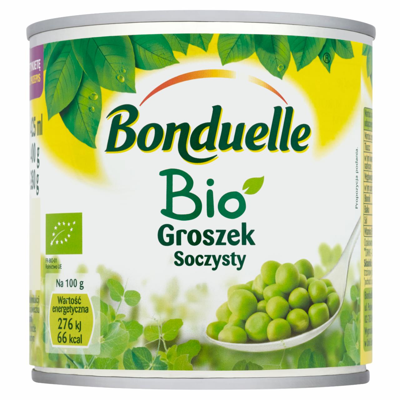 Zdjęcia - Bonduelle Bio Groszek soczysty 400 g