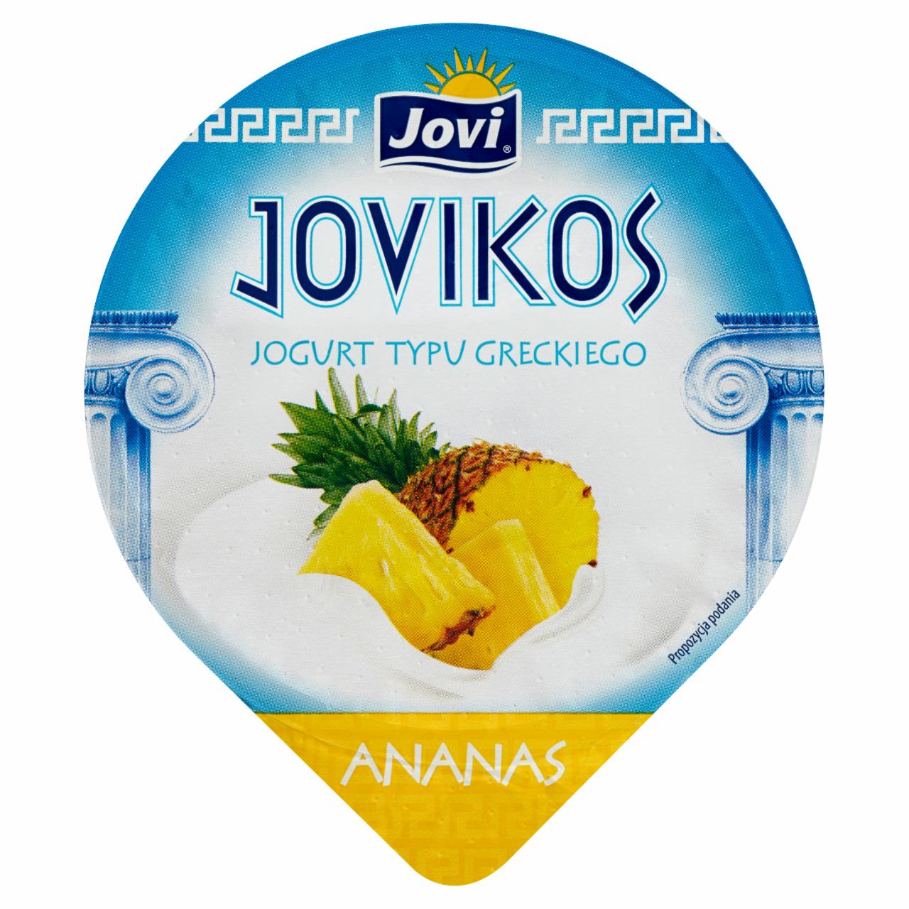 Zdjęcia - Jovi Jovikos Jogurt typu greckiego ananas 150 g