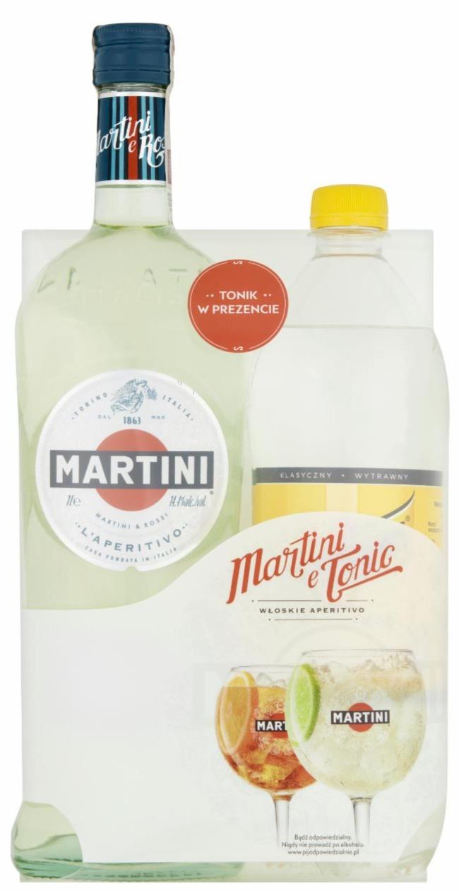Martini bianco - kalorie, kJ i wartości odżywcze