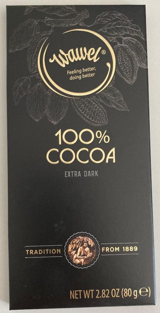 Zdjęcia - 100 % cocoa extra dark Wawel