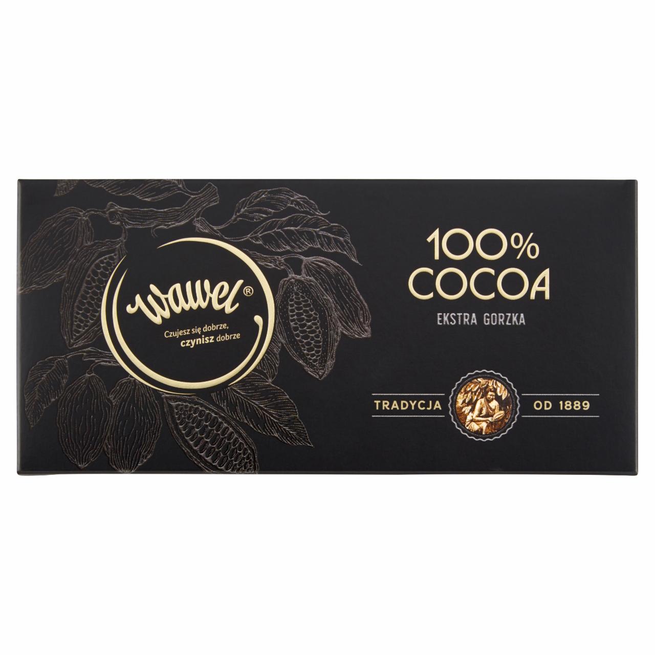 Zdjęcia - 100 % cocoa extra dark Wawel