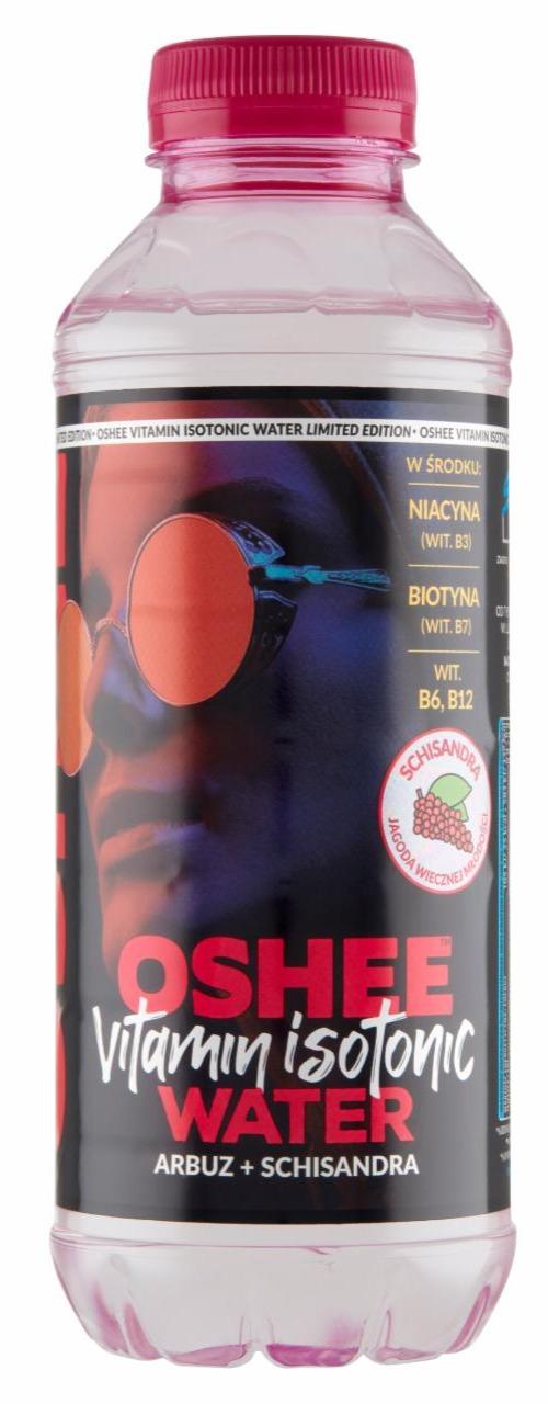 Zdjęcia - Oshee Vitamin Isotonic Water Napój niegazowany arbuz + schisandra 555 ml