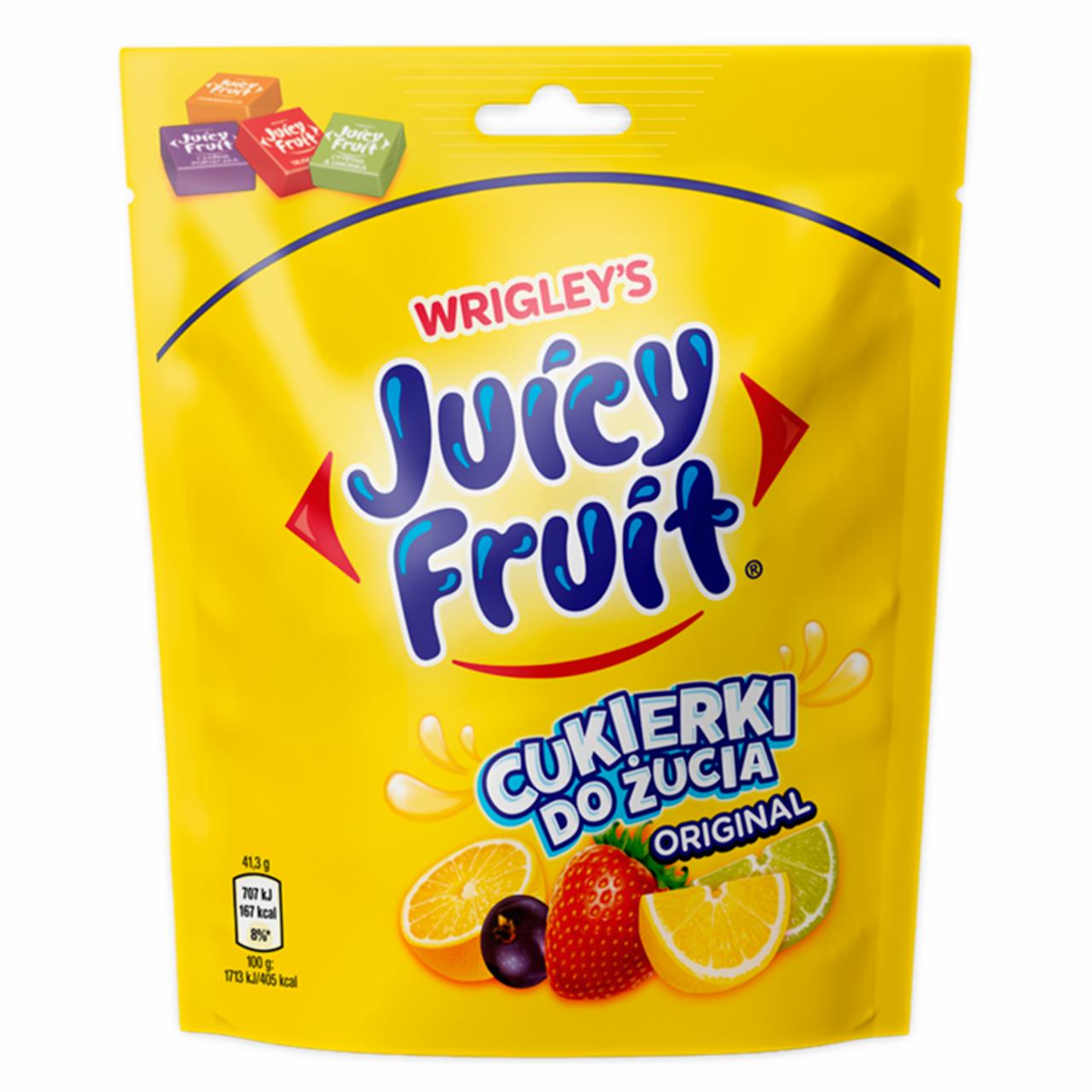 Zdjęcia - Juicy Fruit Original Cukierki do żucia 165 g