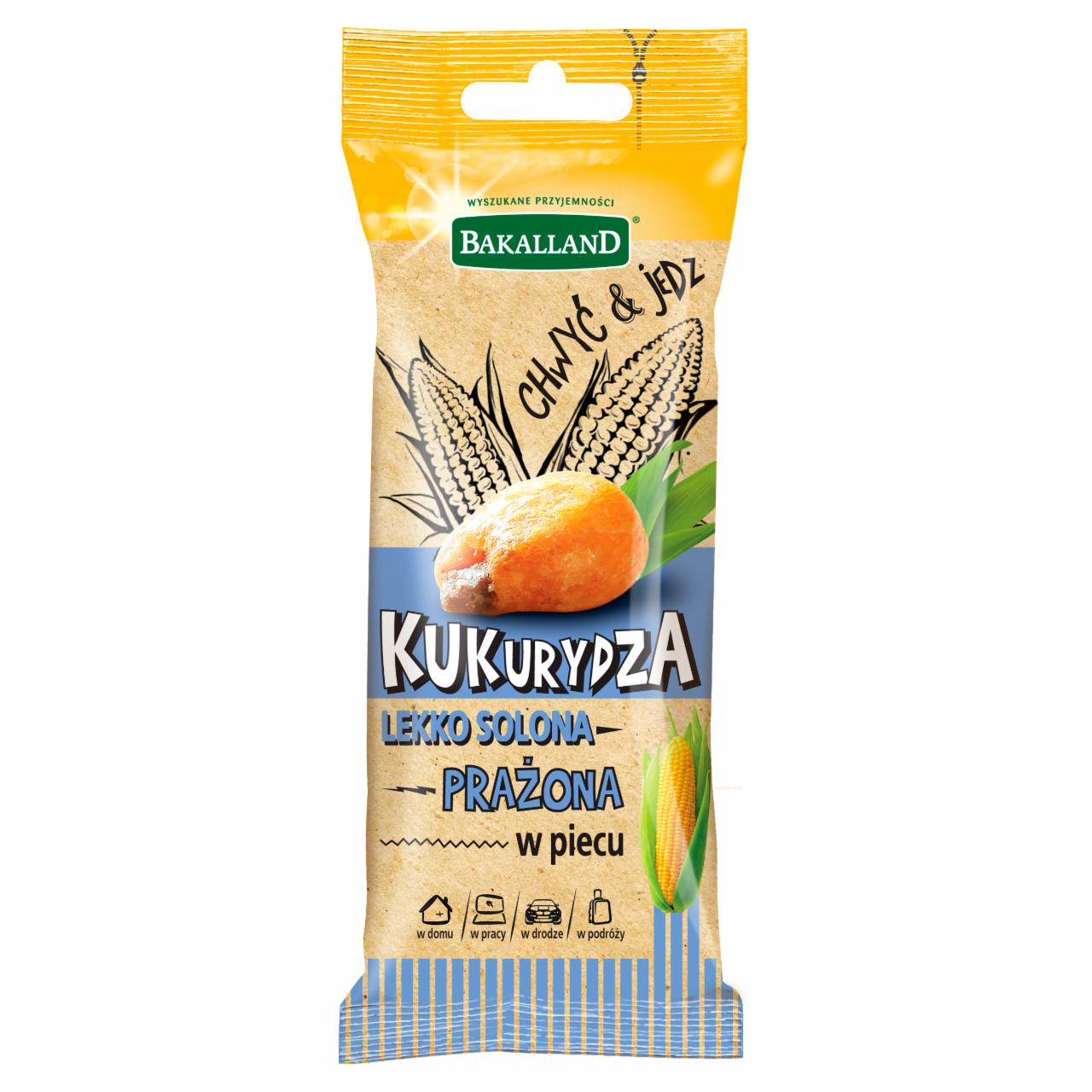 Zdjęcia - Bakalland Kukurydza prażona w piecu lekko solona 45 g