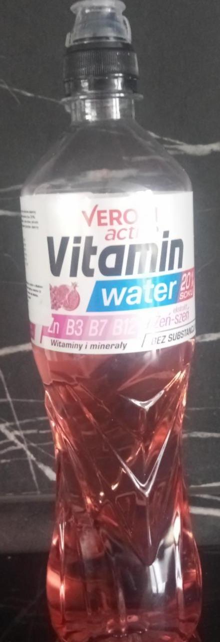 Zdjęcia - Vitamin water żeń-szen Veroni active