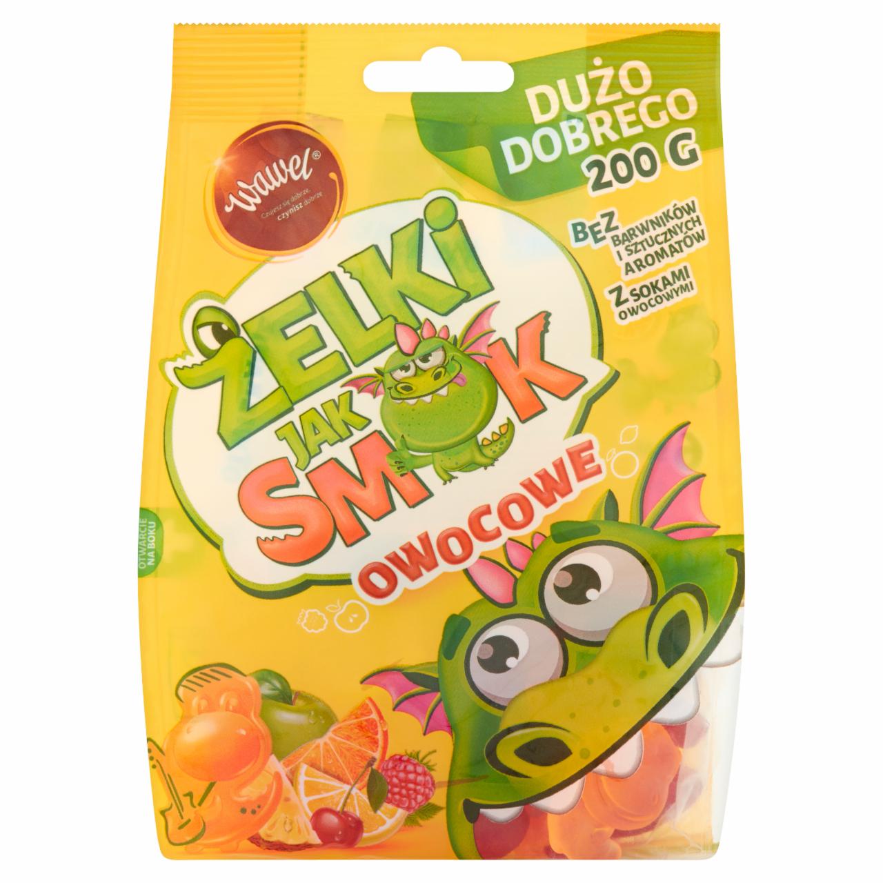 Zdjęcia - Wawel Żelki jak smok owocowe 200 g