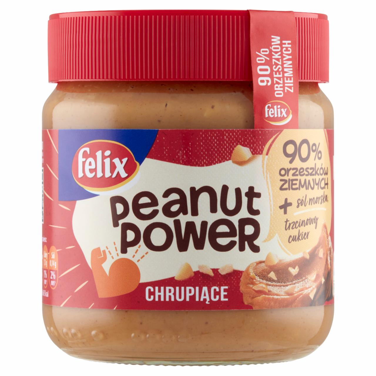 Zdjęcia - Felix Peanut Power Chrupiące Krem orzechowy 350 g