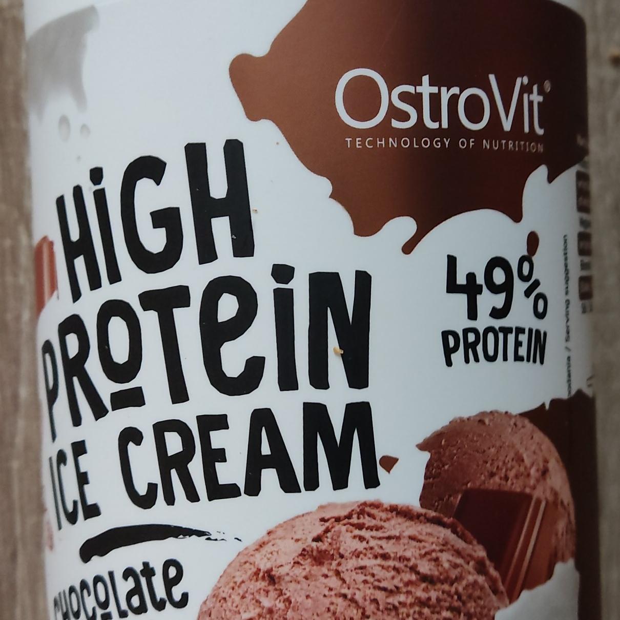 Zdjęcia - High protein ice cream chocolate OstroVit