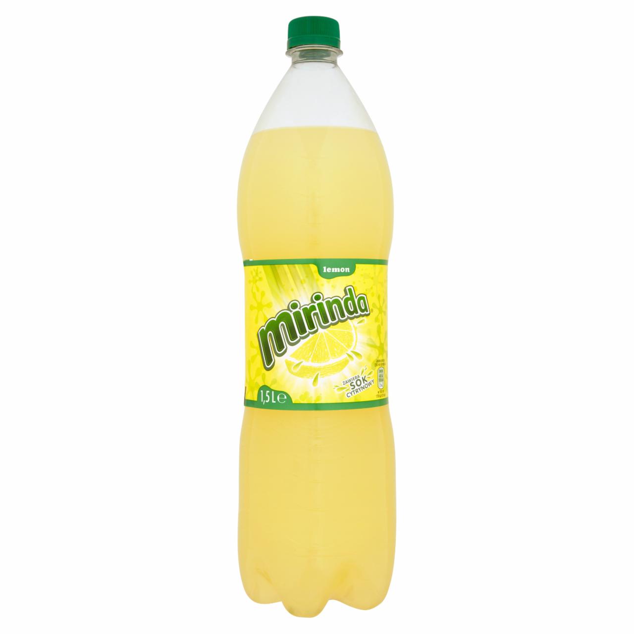 Zdjęcia - Mirinda Lemon Napój gazowany 1,5 l