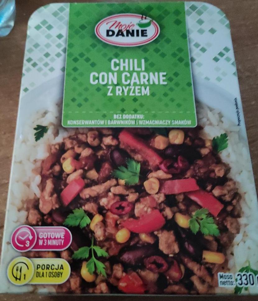 Zdjęcia - chili concarne z ryzem Moje Danie