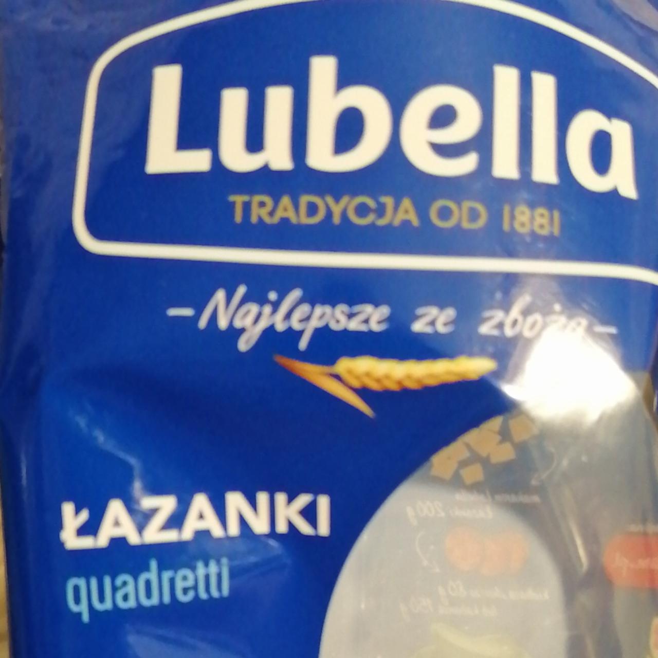 Zdjęcia - Lubella Łazanki quadrelli 400g