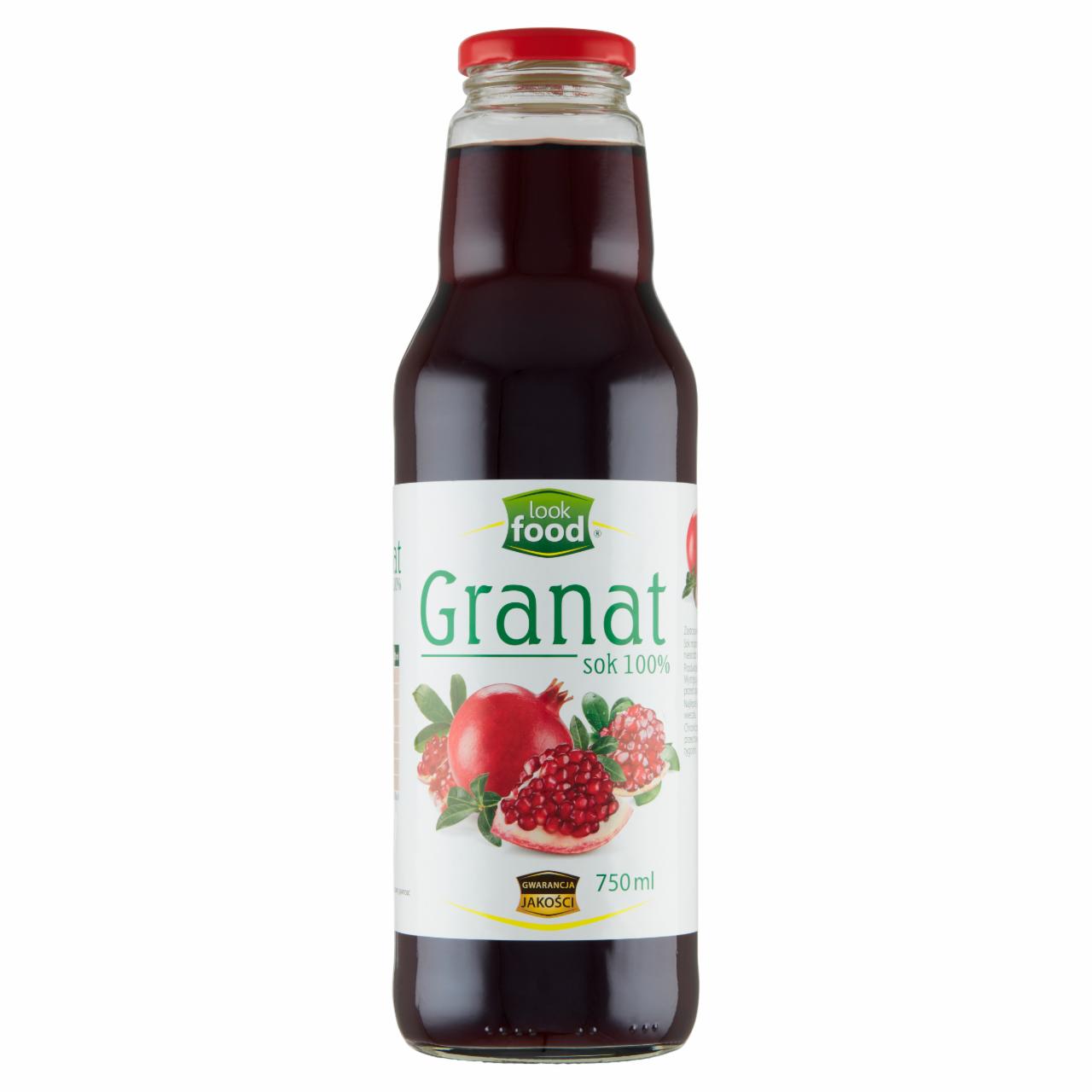 Zdjęcia - Look Food Sok 100% granat 750 ml