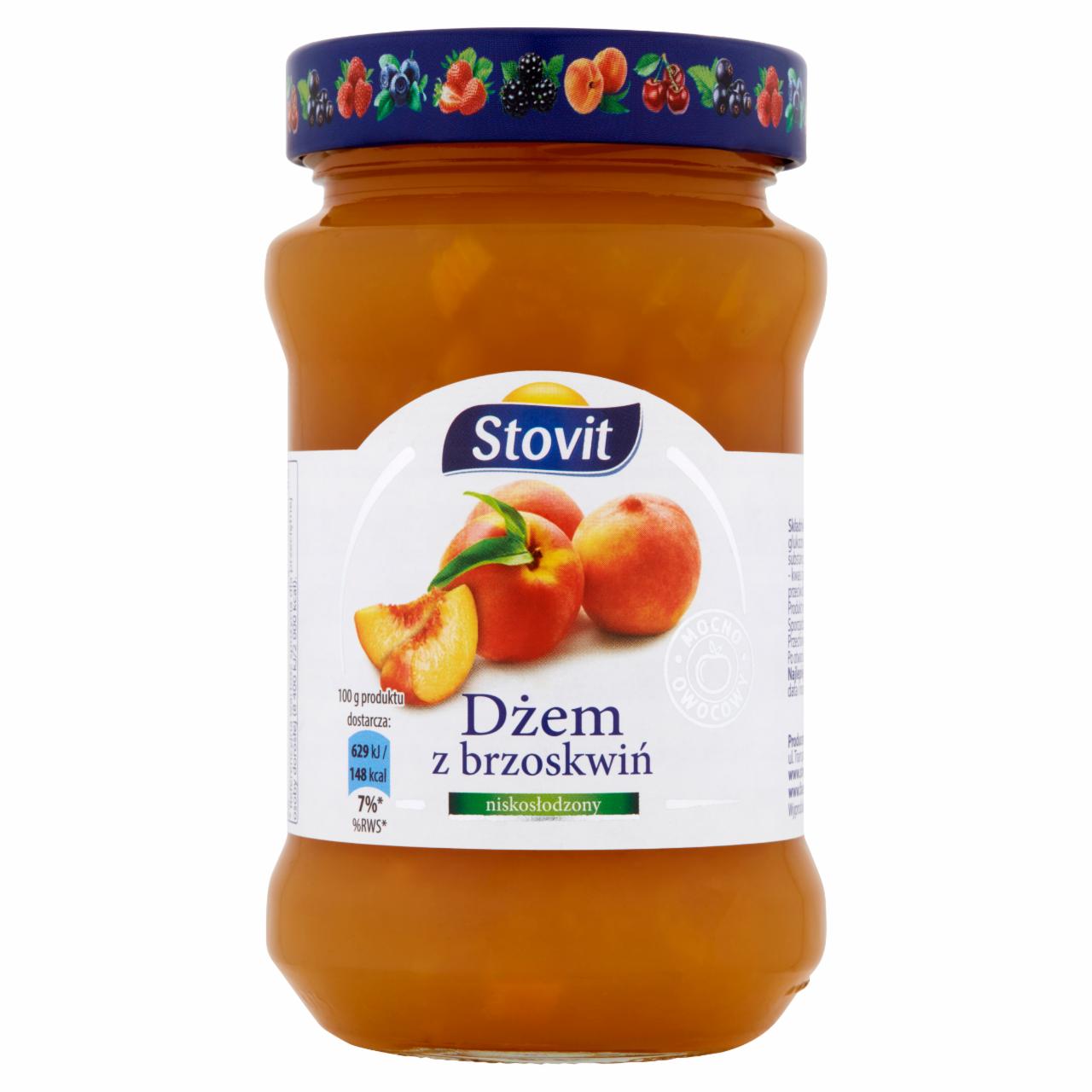 Zdjęcia - Stovit Dżem z brzoskwiń niskosłodzony 410 g