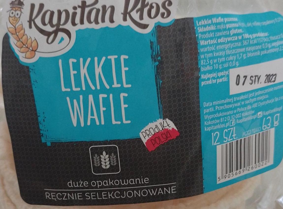 Zdjęcia - lekkie wafle przenne Kapitan Kłos