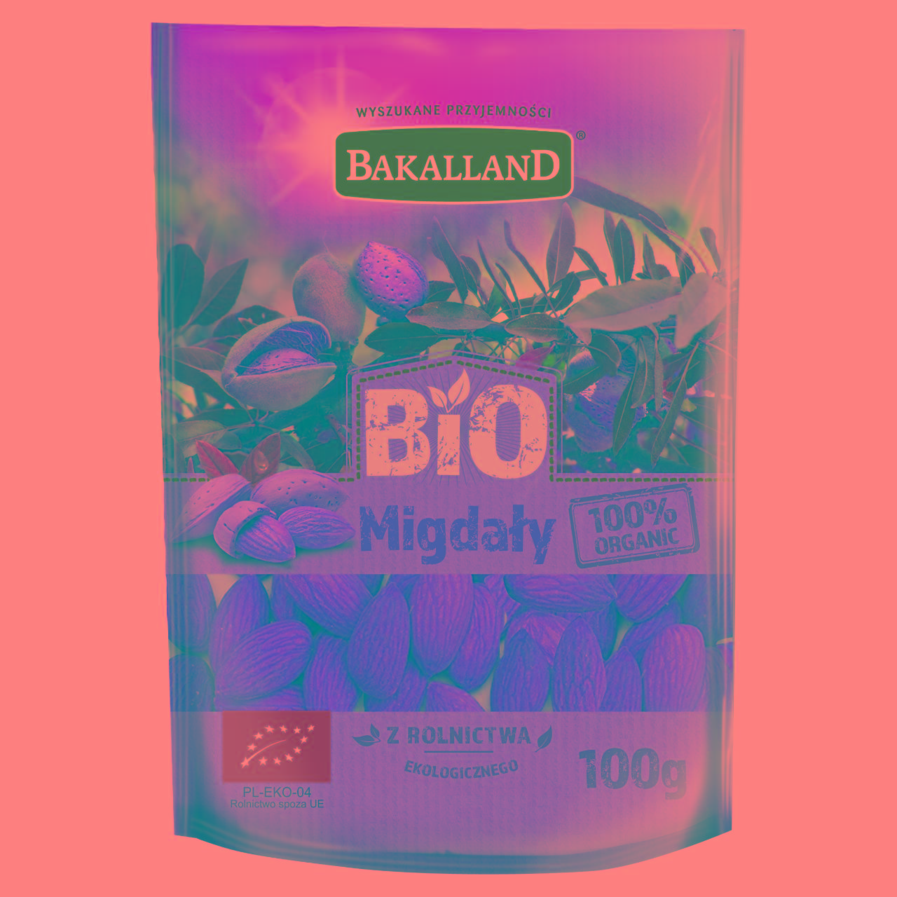 Zdjęcia - Bakalland Bio migdały 100 g