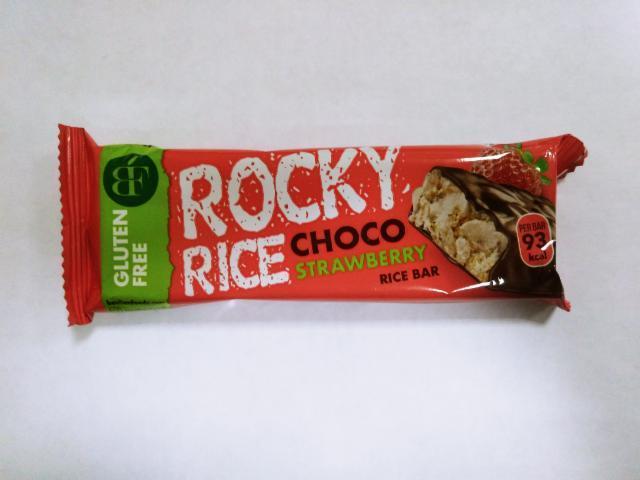 Zdjęcia - Rocky Rice Choco Strawberry Rice Bar Benlian