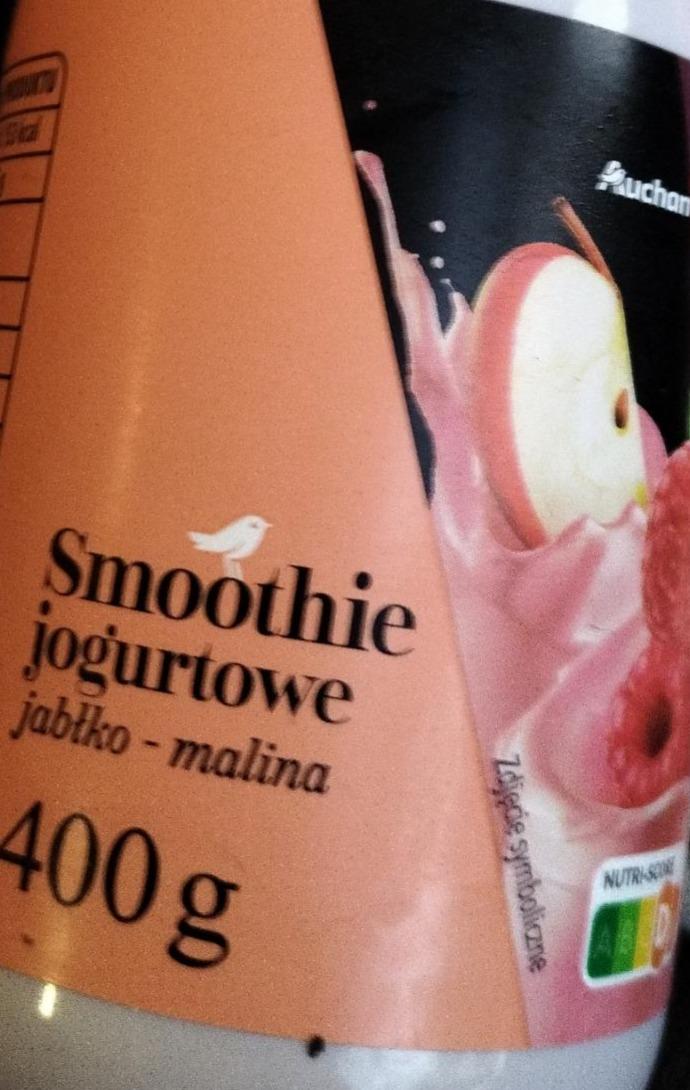 Zdjęcia - Smoothie jogurtowe jabłko malina Auchan