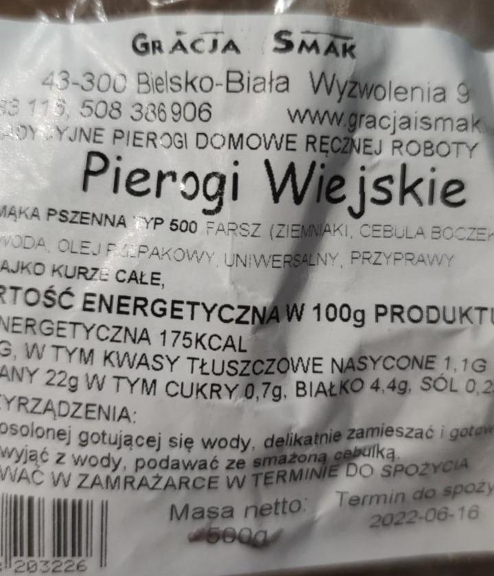 Zdjęcia - Pierogi Wiejskie Gracja smak