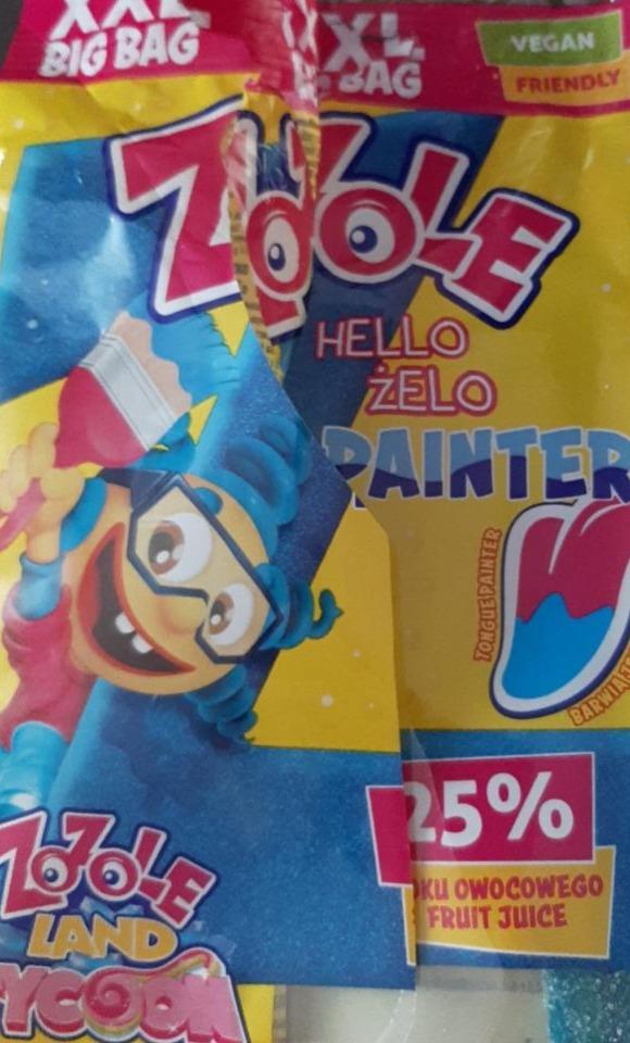 Zdjęcia - Zozole Hello Żelo Painter Kwaśne żelki o smaku malinowym 150 g