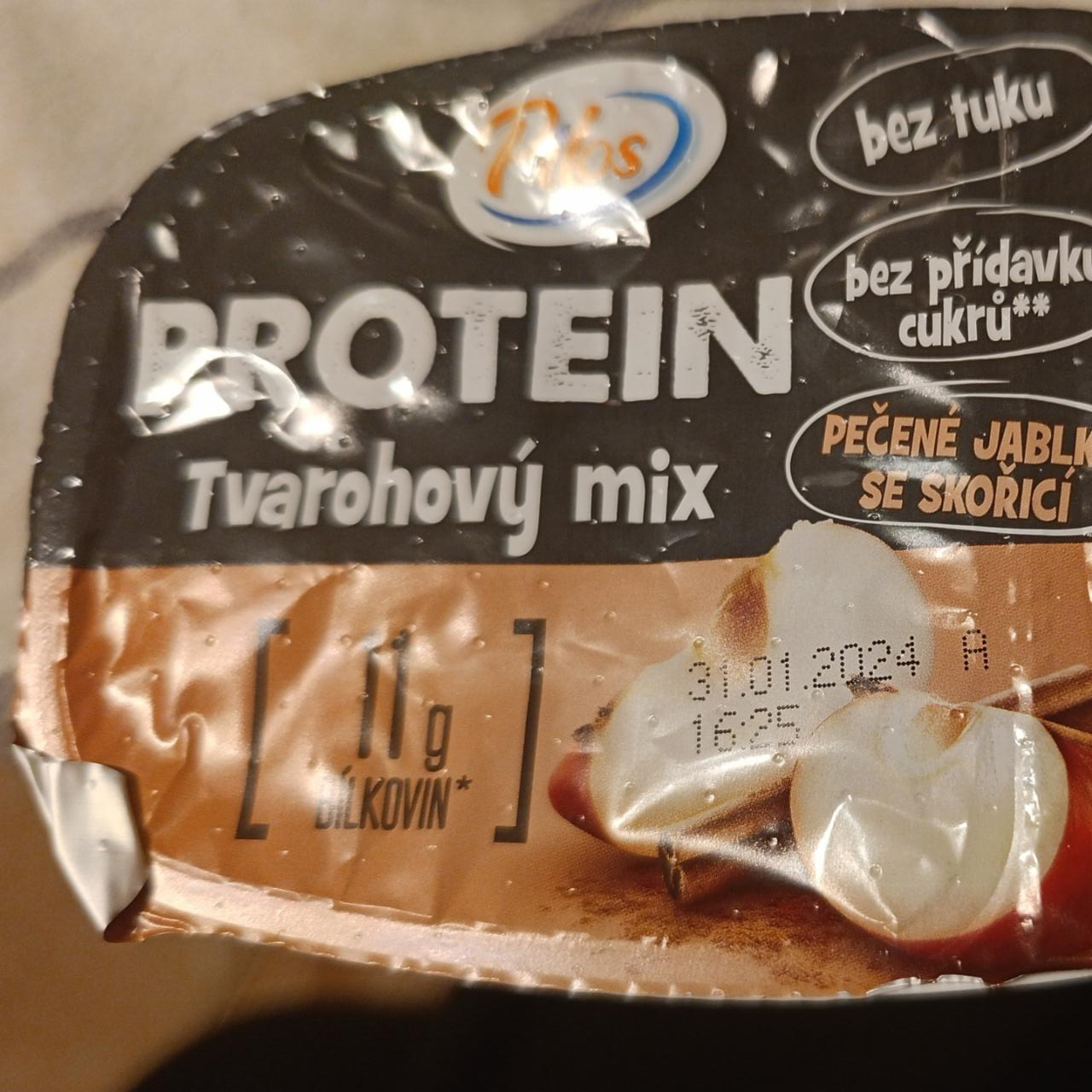 Zdjęcia - Protein Tvarohový mix Pečené jablko se skořicí Pilos