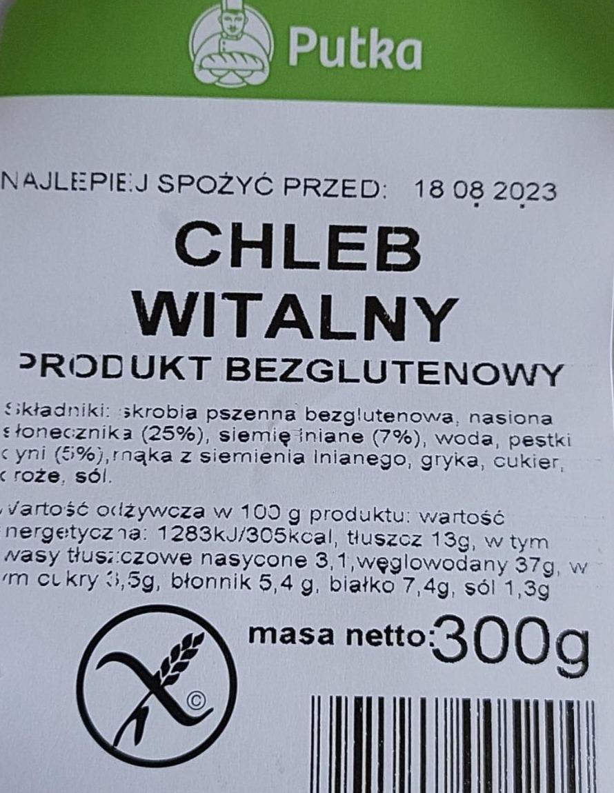 Zdjęcia - Chleb witalny Putka