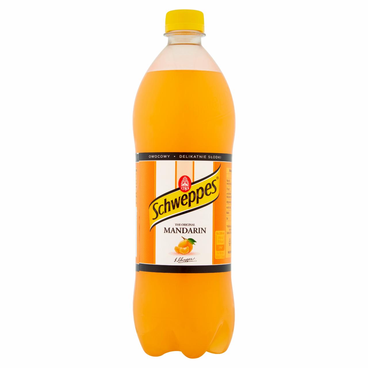 Zdjęcia - Schweppes Mandarin Napój gazowany 0,9 l