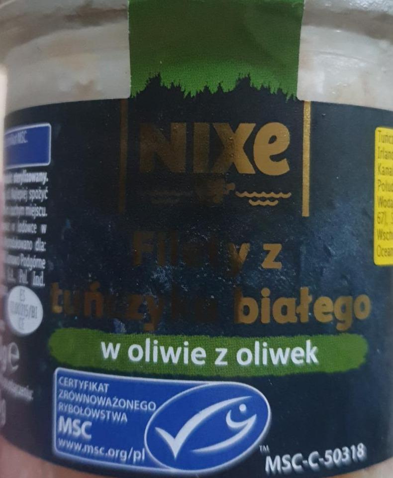 Zdjęcia - Filety z tuńczyka białego w oliwie z oliwek Nixe