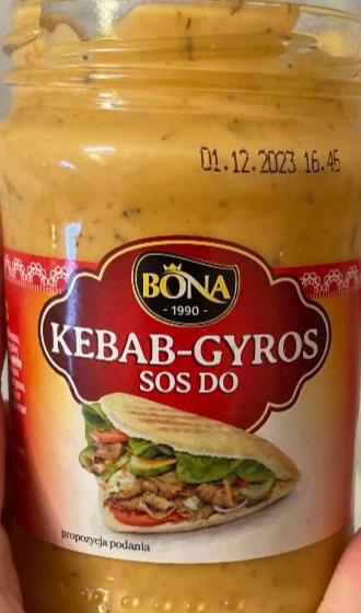 Zdjęcia - kebab gyros soos do Bona