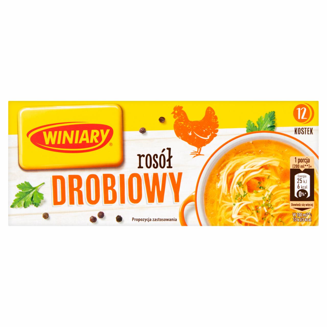 Zdjęcia - Winiary Rosół drobiowy 120 g (12 sztuk)