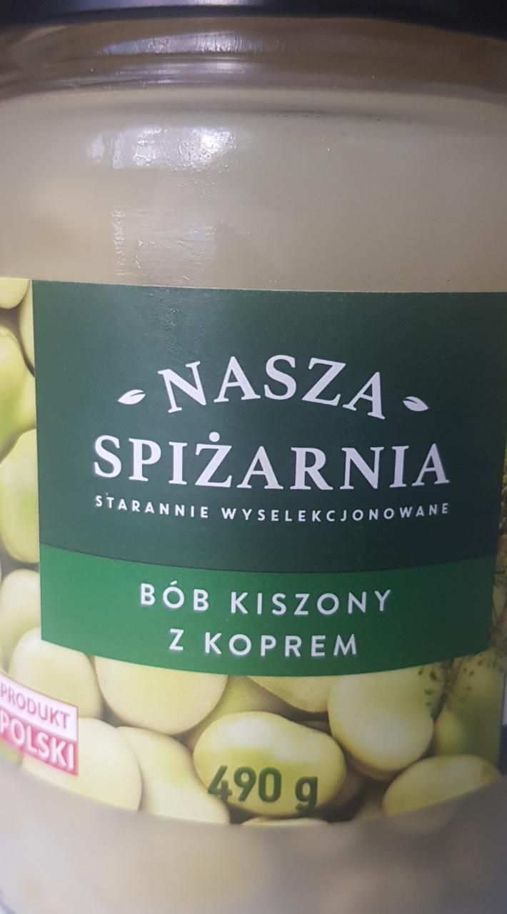 Zdjęcia - Bób kiszony z koprem nasza spiżarnia