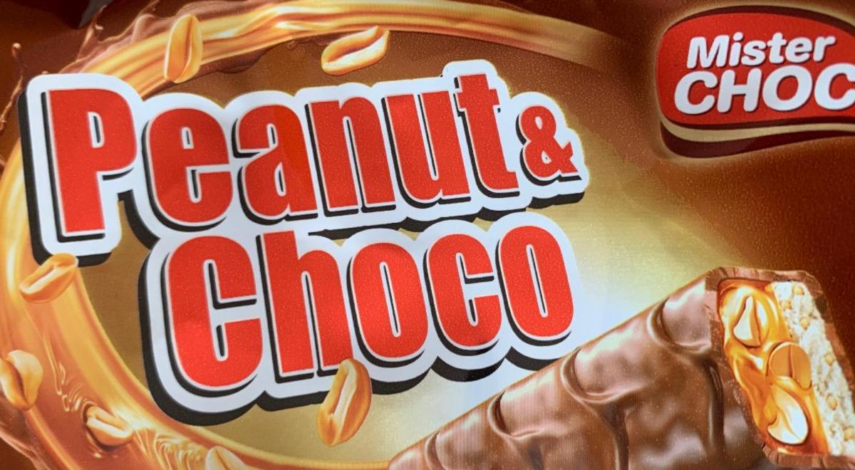 Zdjęcia - Peanut & Choco batonik z nadzieniem peanut Mister Choc