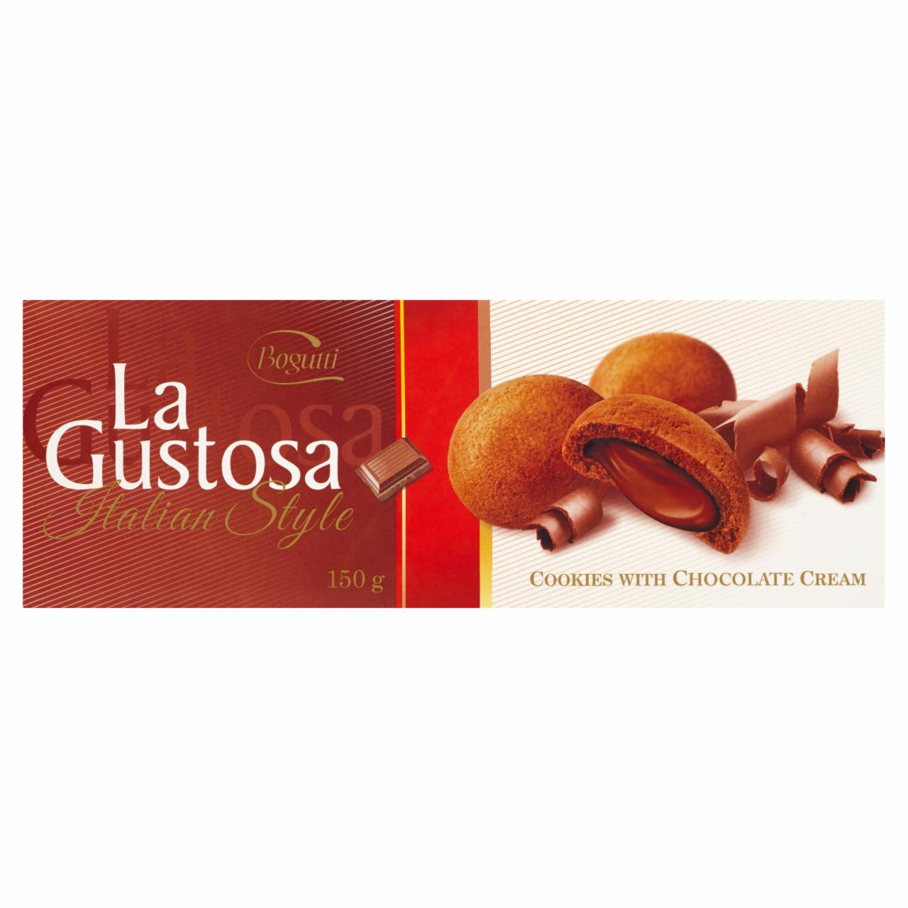Zdjęcia - Bogutti La Gustosa Kruche ciasteczka z kremem czekoladowym 150 g
