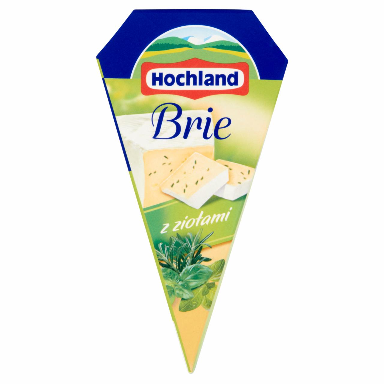 Zdjęcia - Hochland Brie z ziołami Ser 125 g