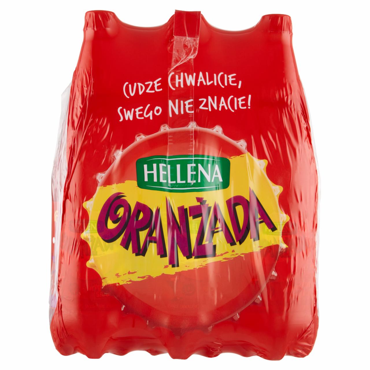 Zdjęcia - Hellena Oranżada czerwona 6 x 1,25 l