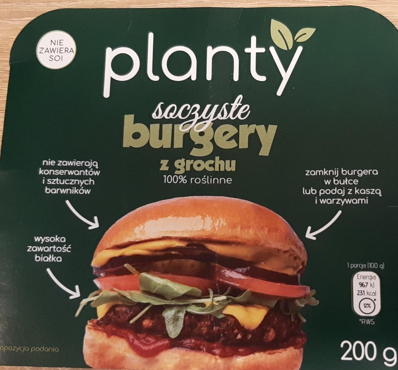 Zdjęcia - Burgery z grochu Planty